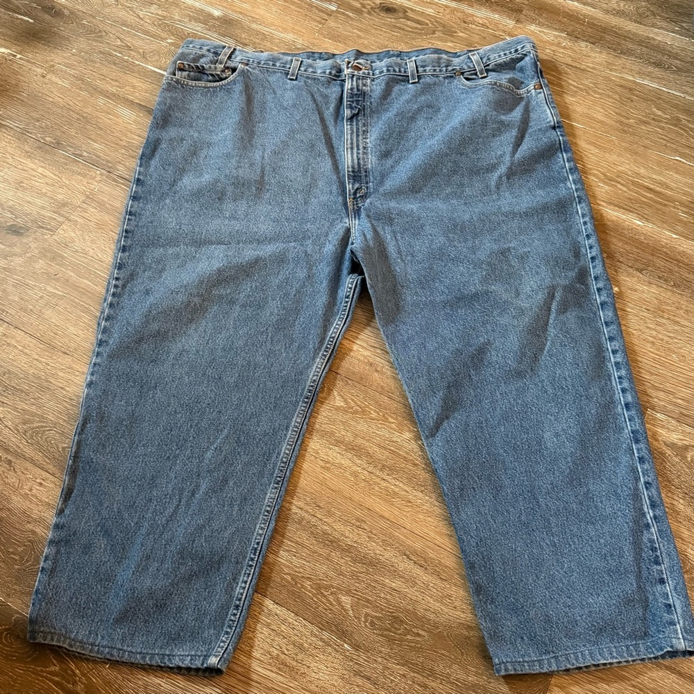 Levi's 540 Men's Relaxed Fit Blue Jeans 54 X30 Vintage Straight Leg Work wear